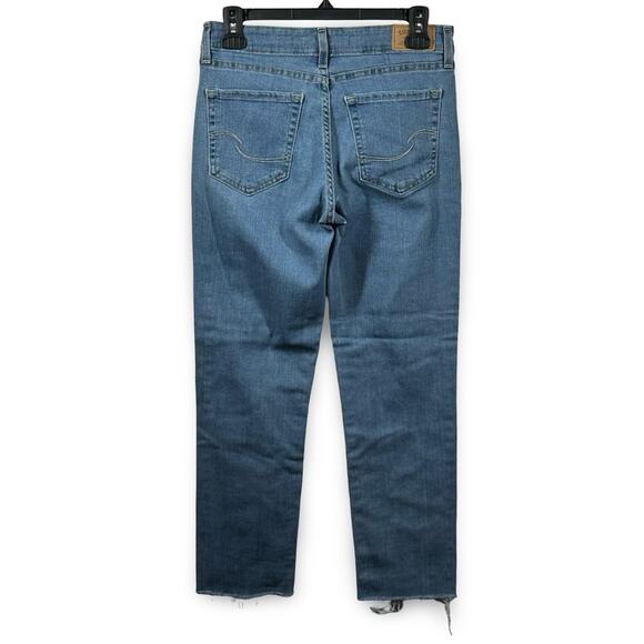 Levi’s Signature Mid Rise Boyfriend Jean Size 4 Casual Distressed Stretch - Picture 3 of 6